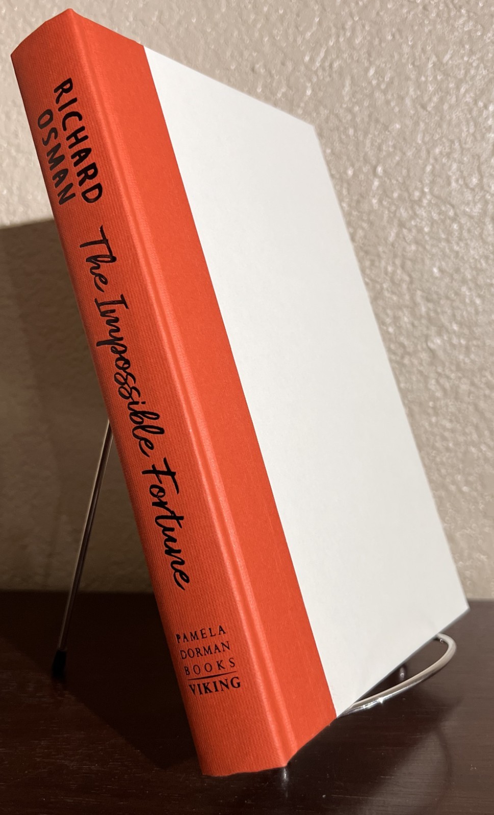 SIGNED ~ THE IMPOSSIBLE FORTUNE by Richard Osman (2025, Hardcover) 1st/1st