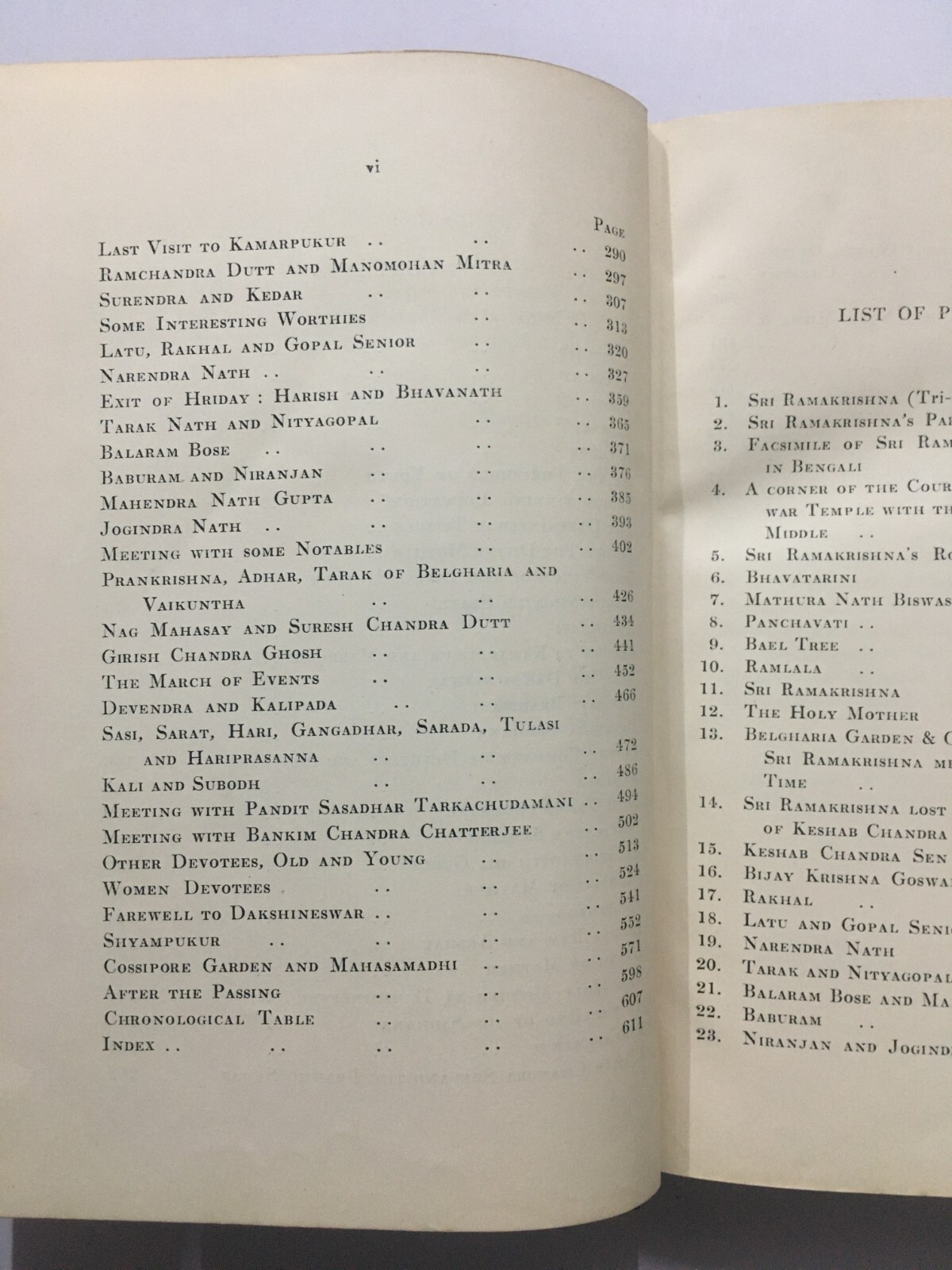 Life Of Sri Ramakrishna. Compiled From Various Authentic Sources. 1942. 617p. hb