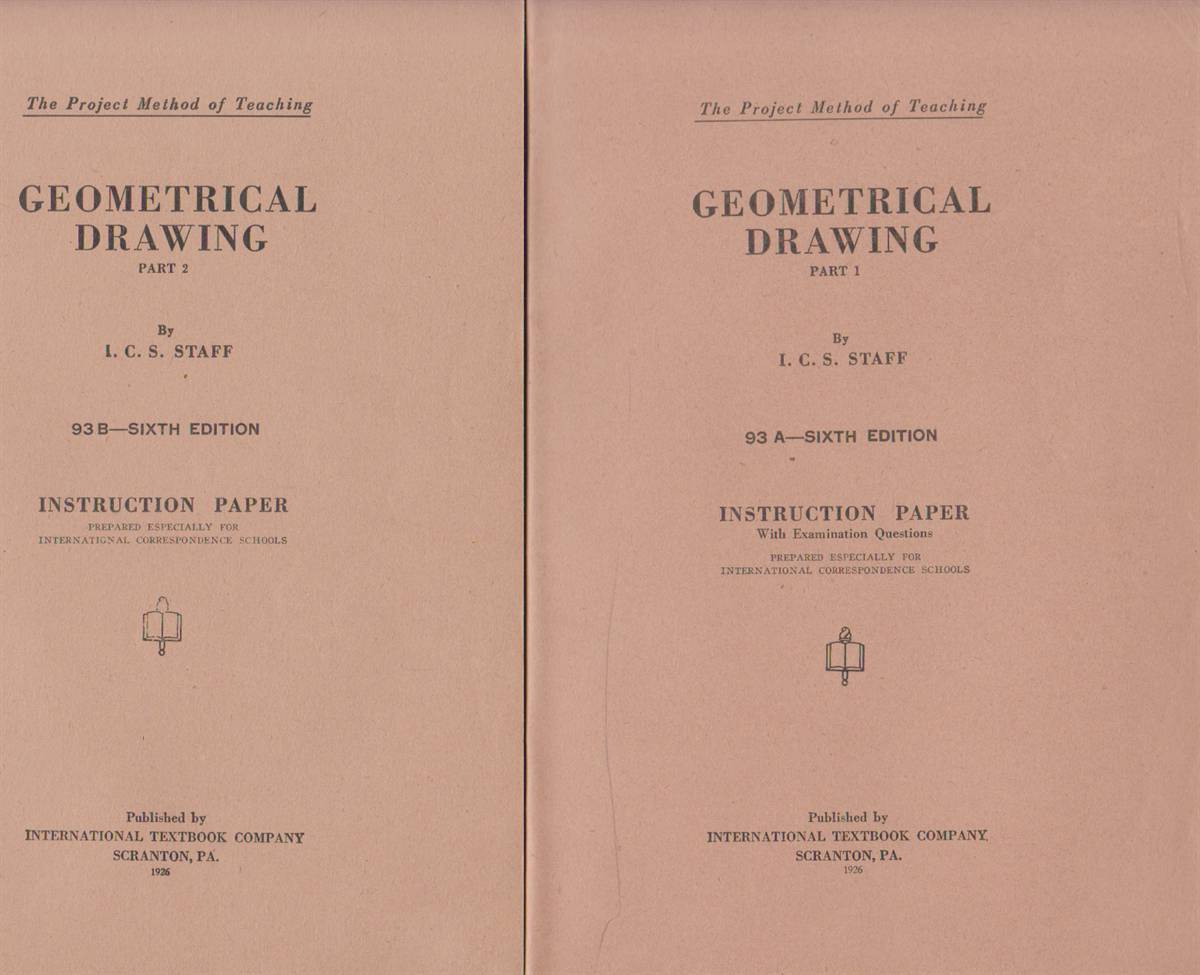 THE PROJECT METHOD OF TEACHING (9 BOOKS) GEOMETRICAL DRAWING PART 1,
