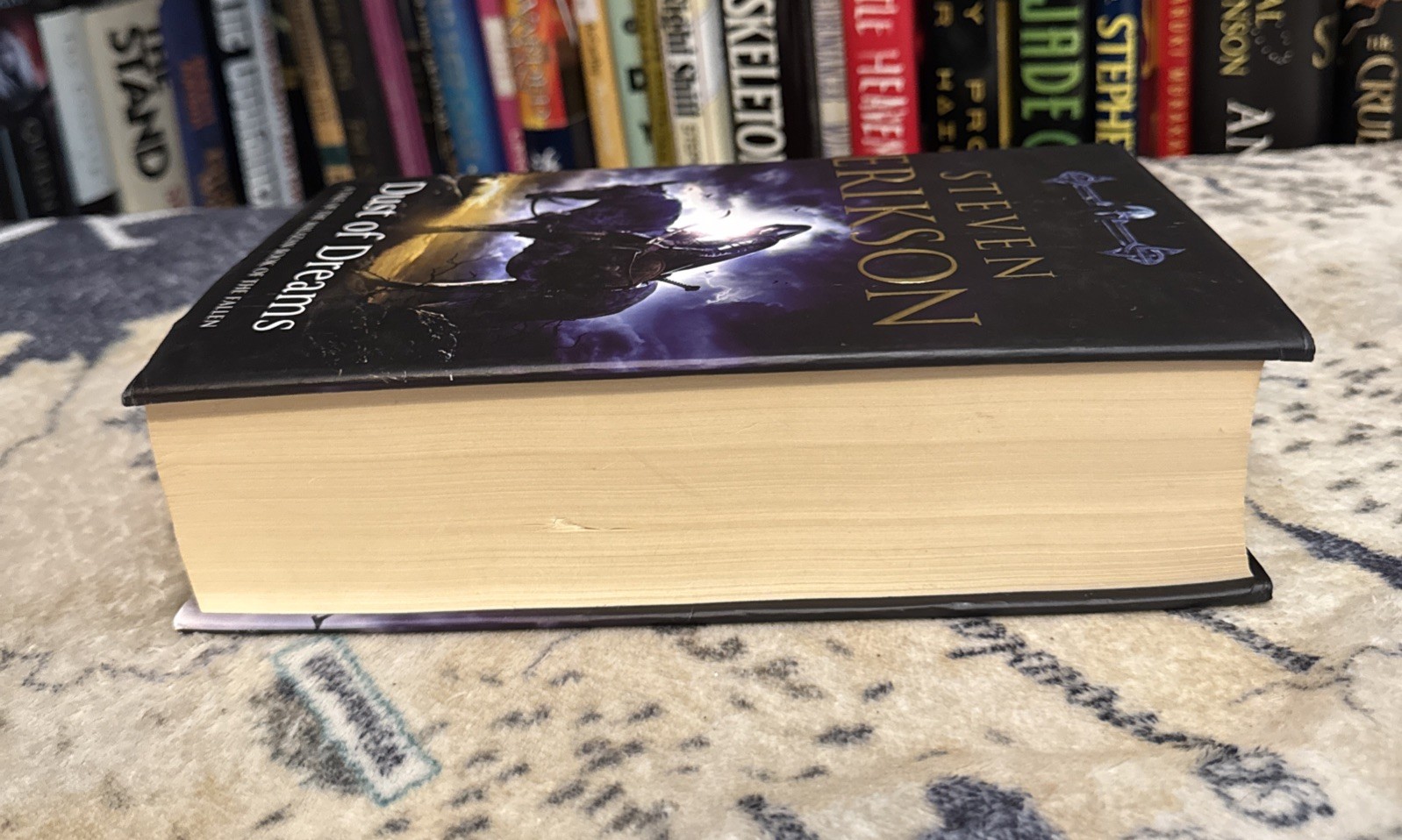 Dust of Dreams – Steven Erikson (Hardcover) Bantam First Edition/Print, Ex-Lib.