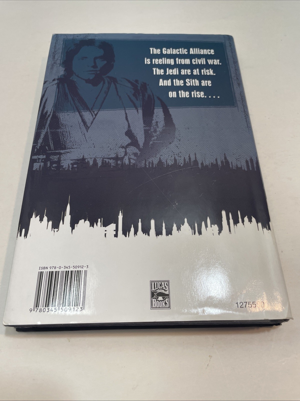 2009 STAR WARS Fate of the Jedi OMEN Book Club ed SFBC Hardcover Christie Golden