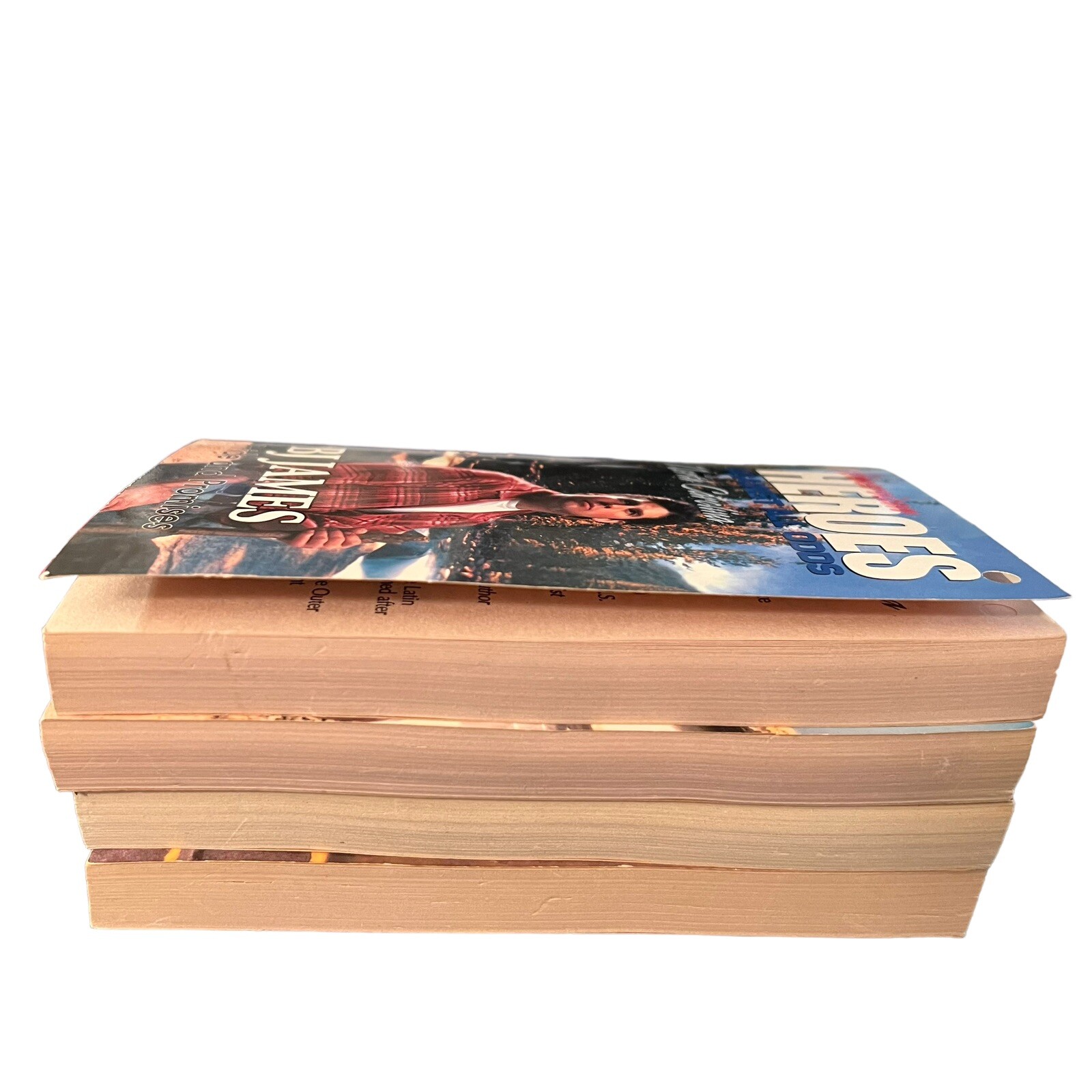 Lot Of 4 Harlequin Romance American Heroes Paperback Books (24,27,31,33)
