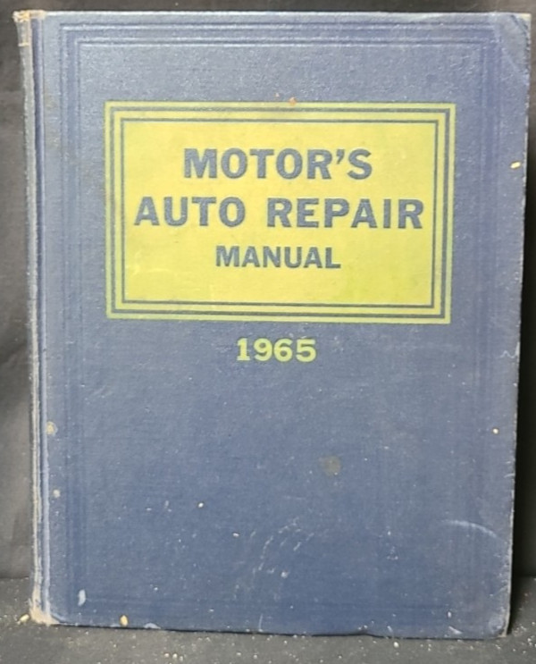 Motors Auto Repair Manual 28th Edition 1965 Hardcover