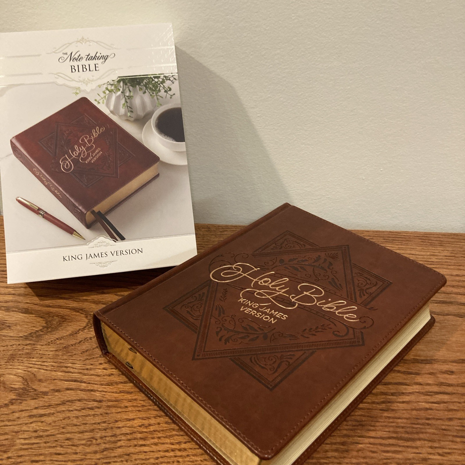 KJV Journaling bible | Note-taking bible | Wide margins