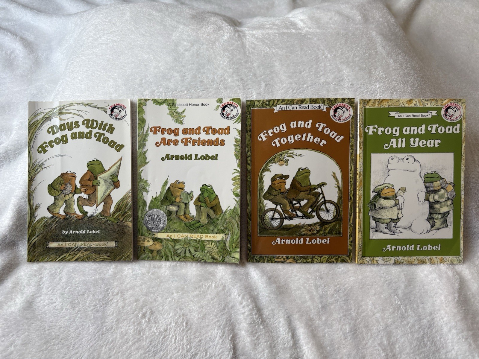 Arnold Lobel Frog and Toad I Can Read PB Lot 4 HarperTrophy 1st Ed 1984