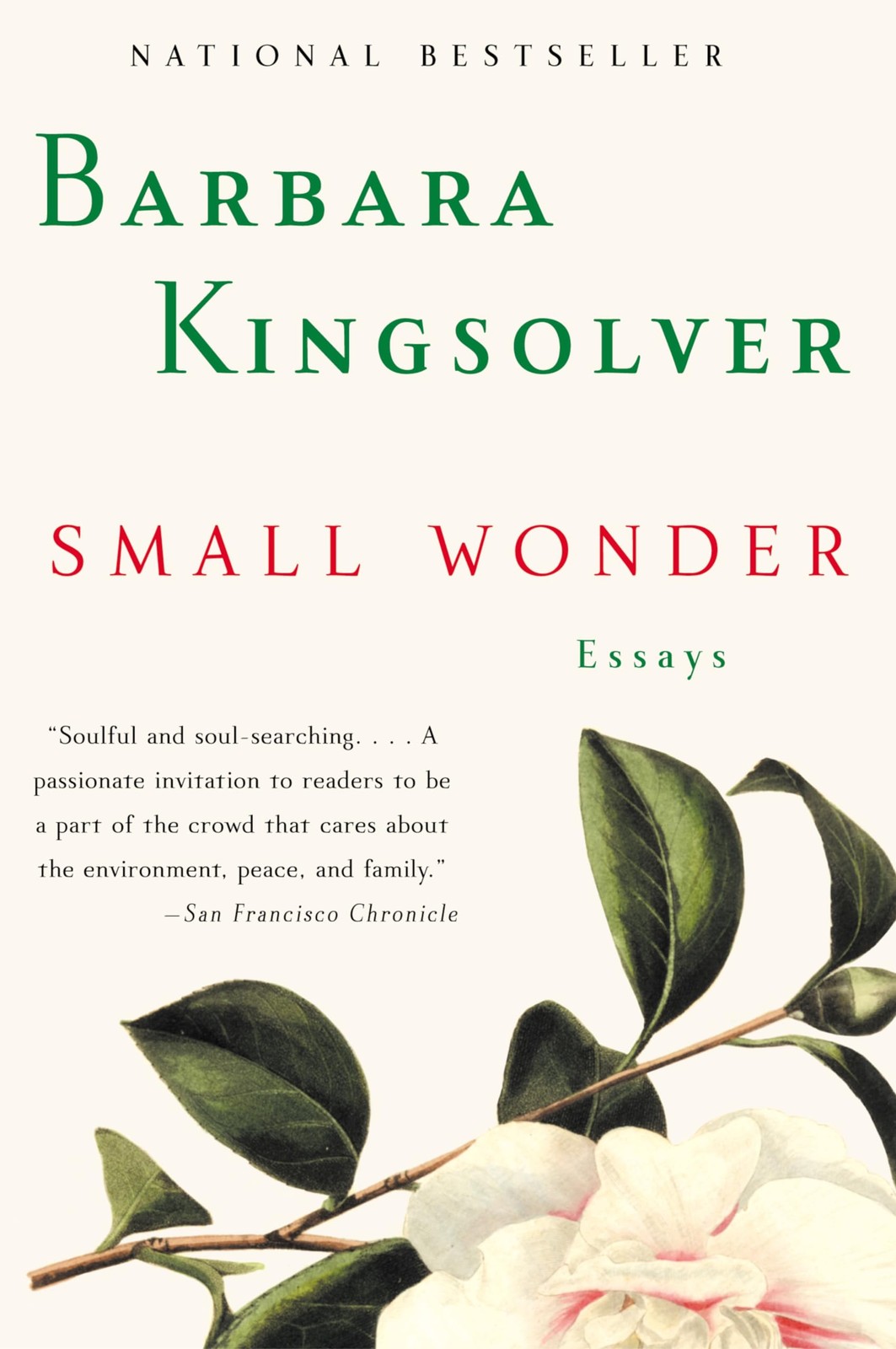 Small Wonder: Essays – paperback Kingsolver, Barbara