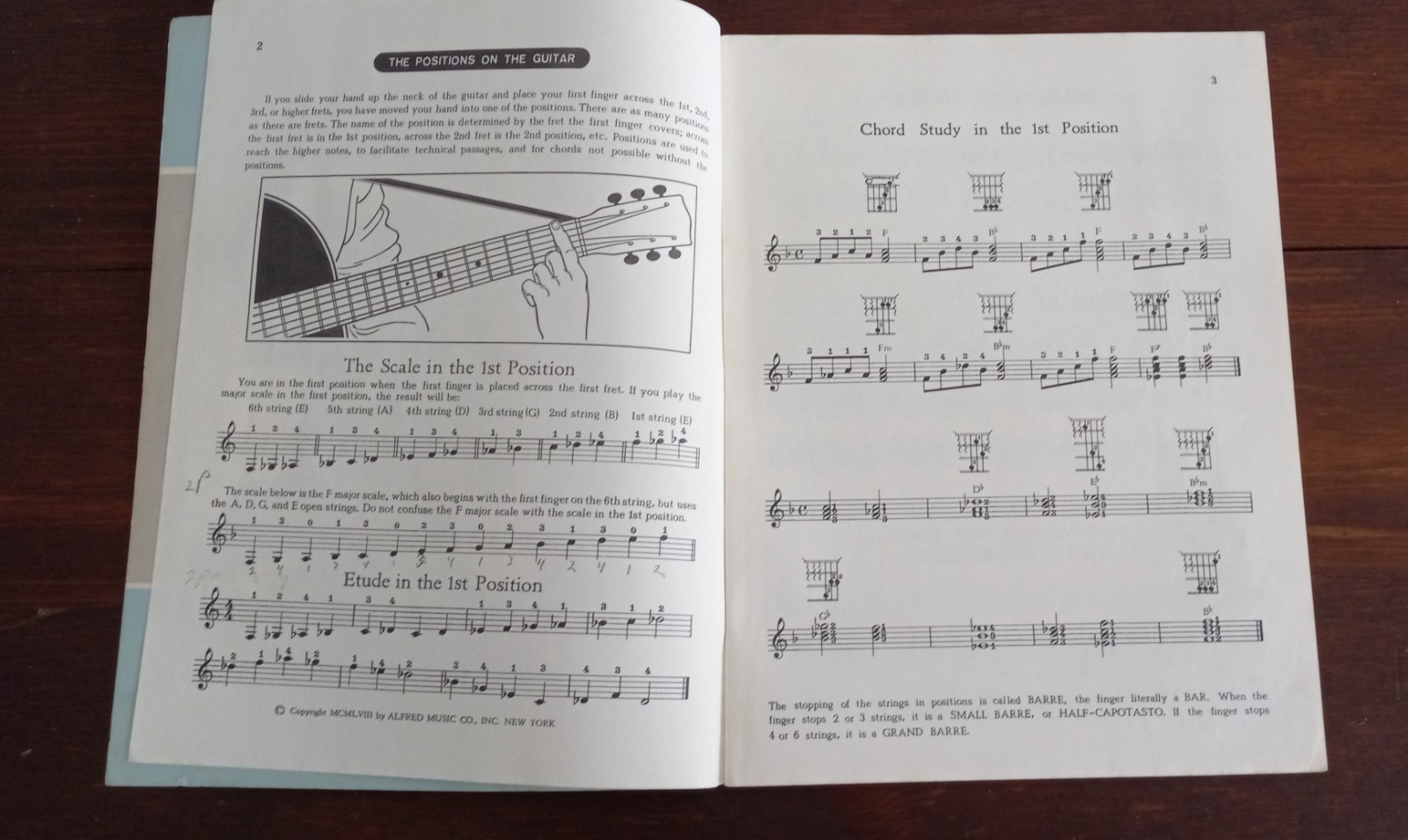 Vintage 1958 Alfred’s Basic GUITAR Method #5 39 Pages