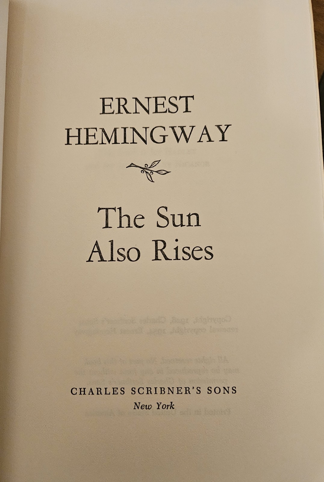 Vintage Ernest Hemingway Scribners Set Sun Also Rises Farewell To Arms N Fine!