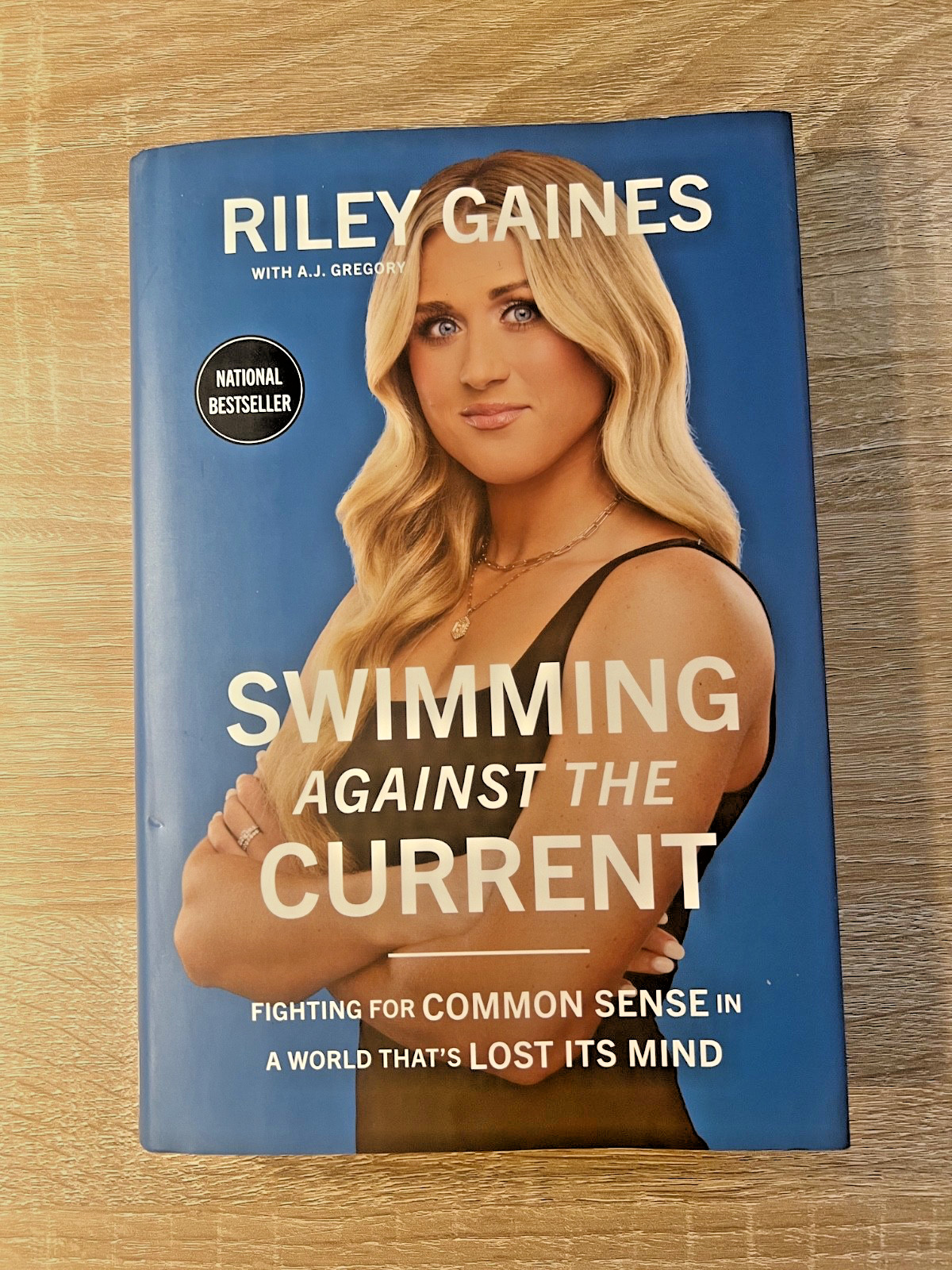 Swimming Against the Current Riley Gaines Hardcover Book 2025 Political Studies