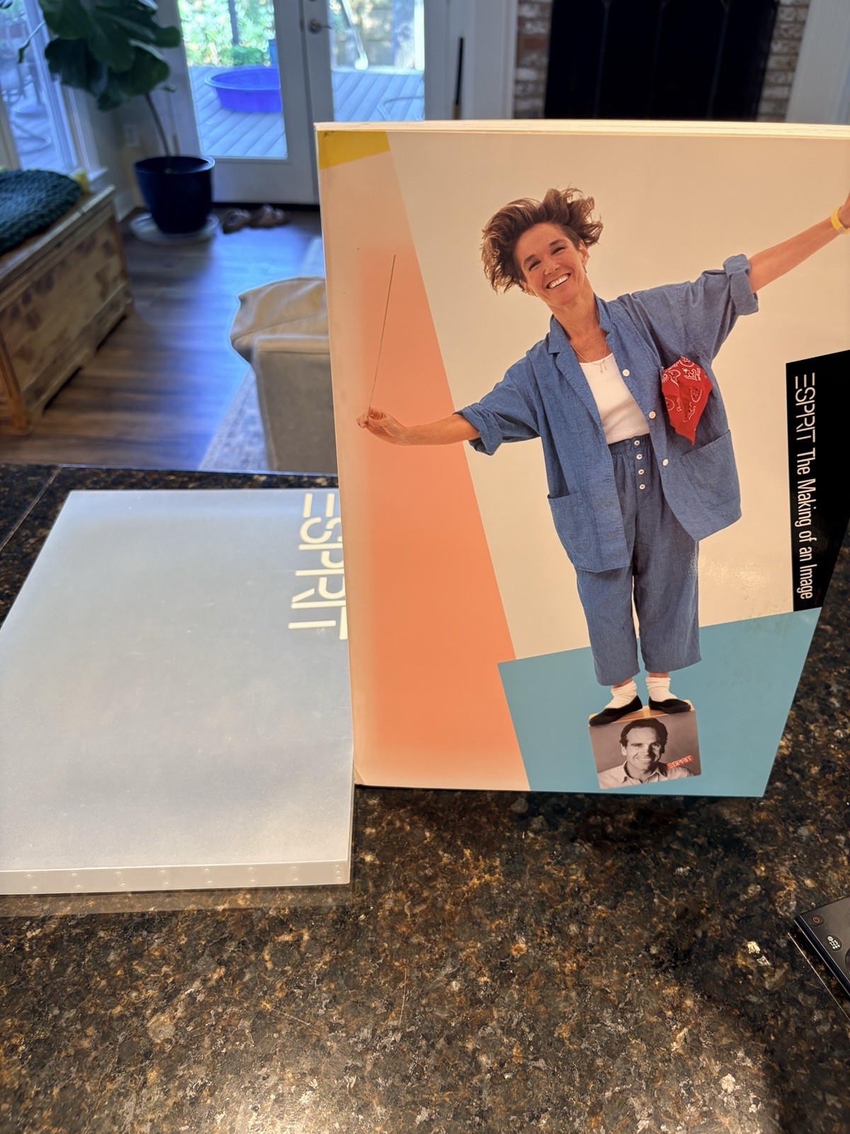 ESPRIT The Making Of An Image 1985 Brand Advertising Design Book &Plastic Sleeve