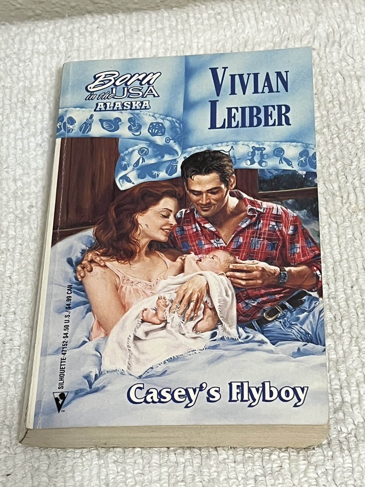 Silhouette Born In The USA Romance Series Lot 4 Paperback Books