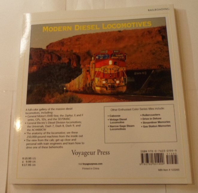 Book Find: Lot of 3 feat. Trains – Rail Power, Modern Diesel + Travel by Pullman