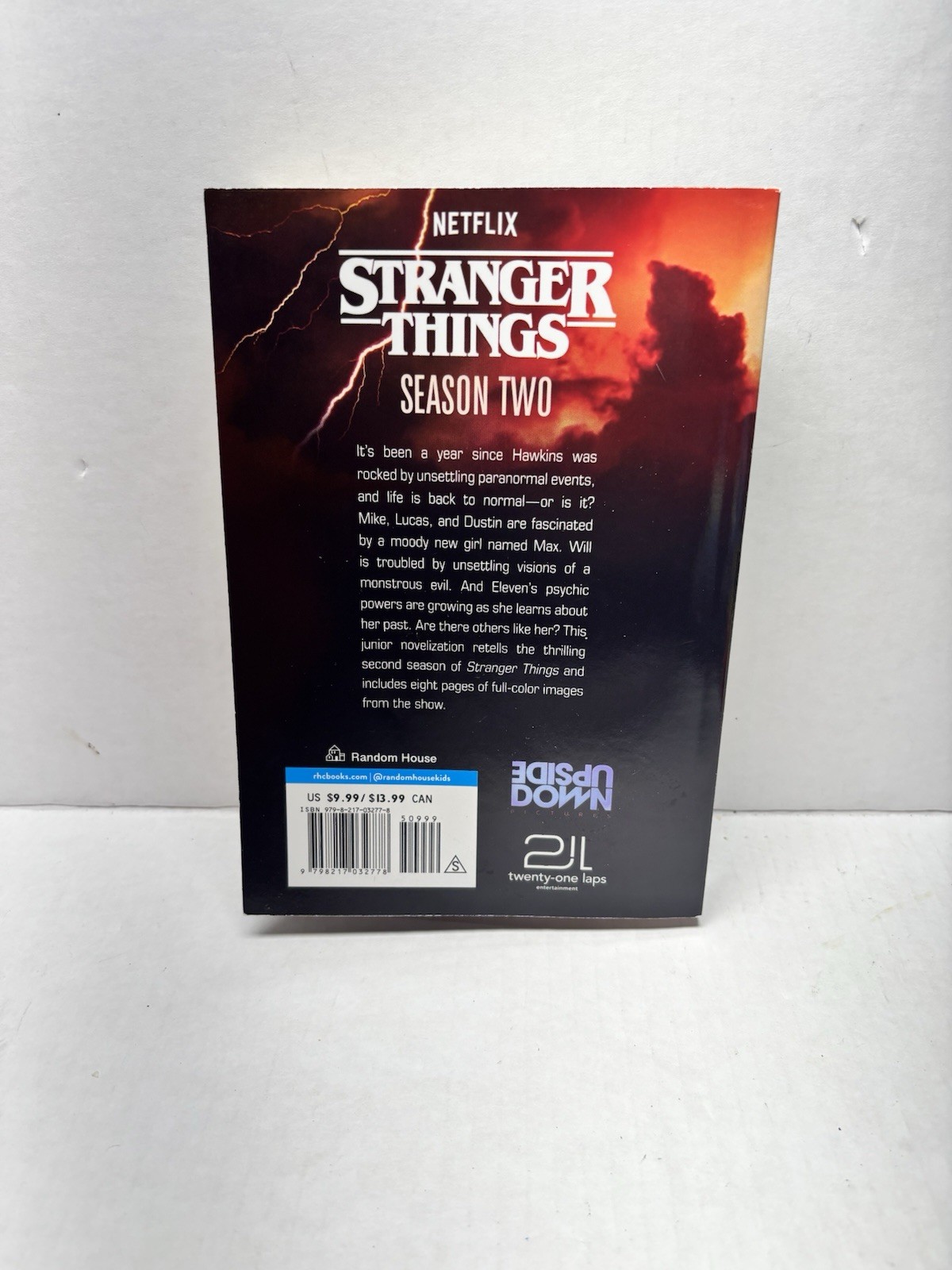Stranger Things, Season Two: the Junior Novelization Matthew J. G