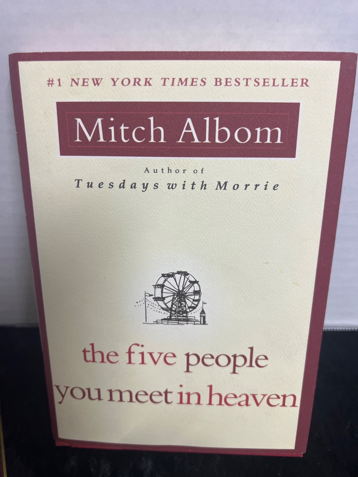 MITCH ALBOM 4 Book Lot: Classic Hardcover Novels-No Duplicates