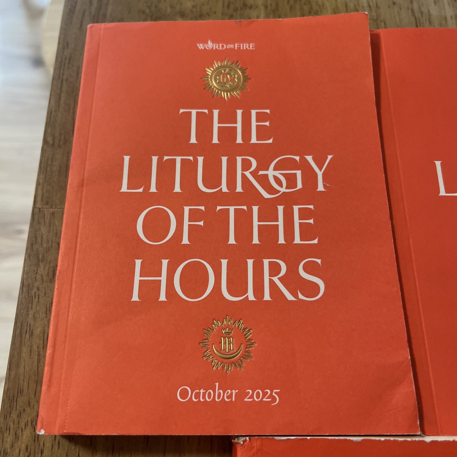 The Liturgy of the Hours September October November 2025 Word on Fire Set Lot 3