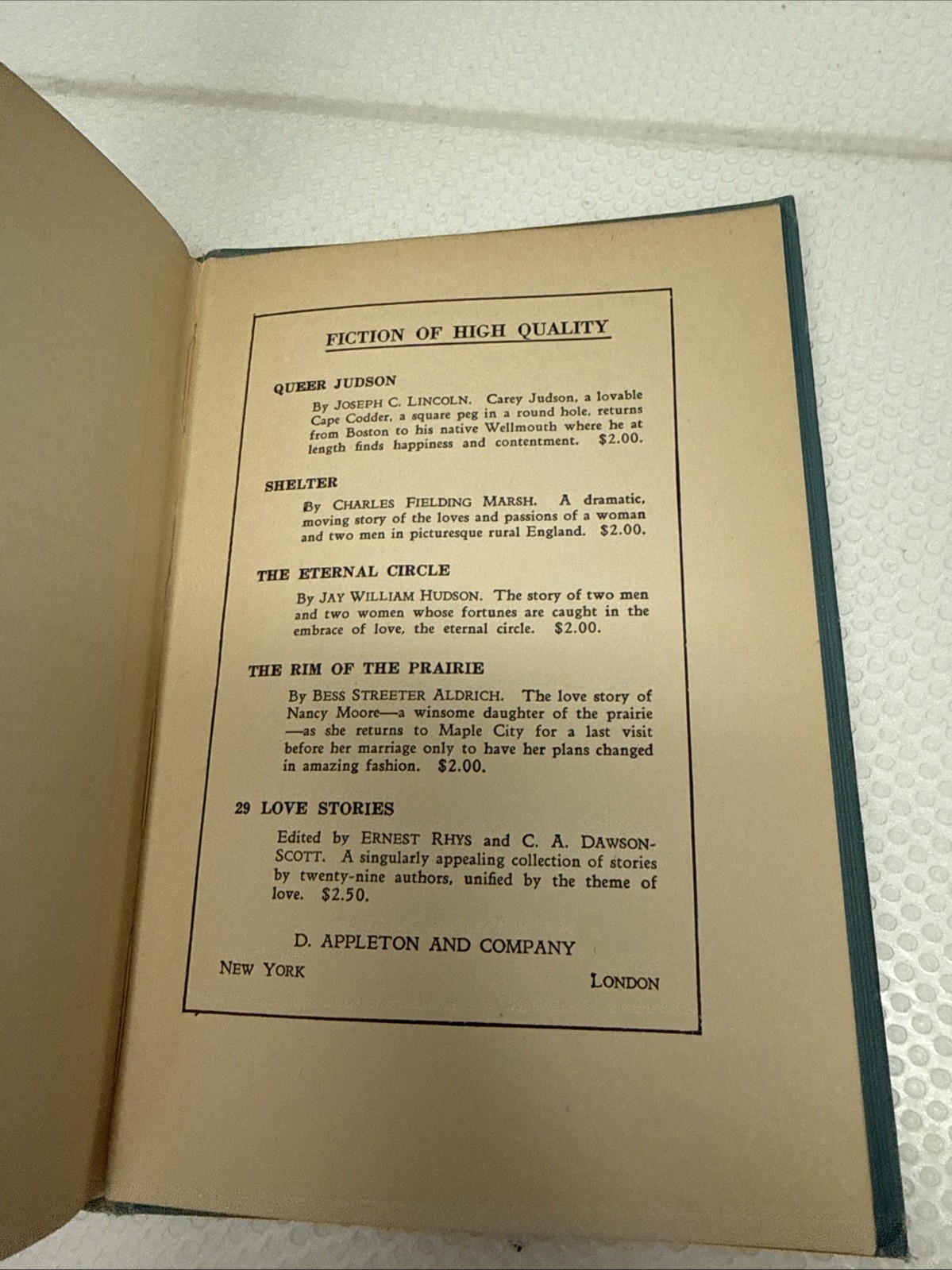 Mother Mason Bess Streeter Aldrich 1926 D. Appleton And Company HC Antique