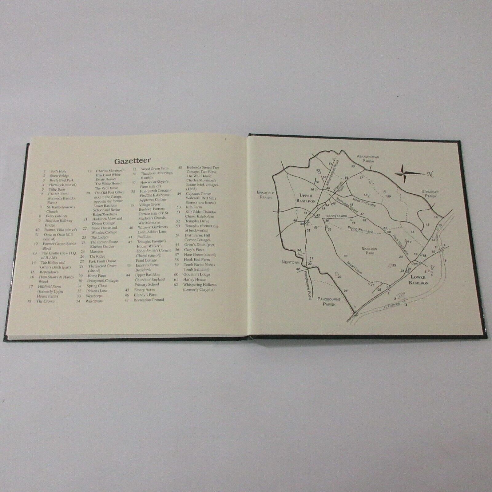 Basildon Berkshire Illustrated History Thames Side Parish Signed Williams Maps
