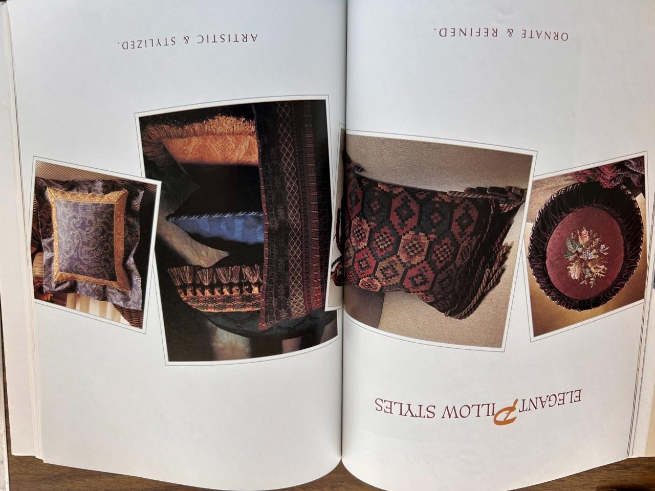 Creative Textiles Pillows craft sewing book 112 pages 1997