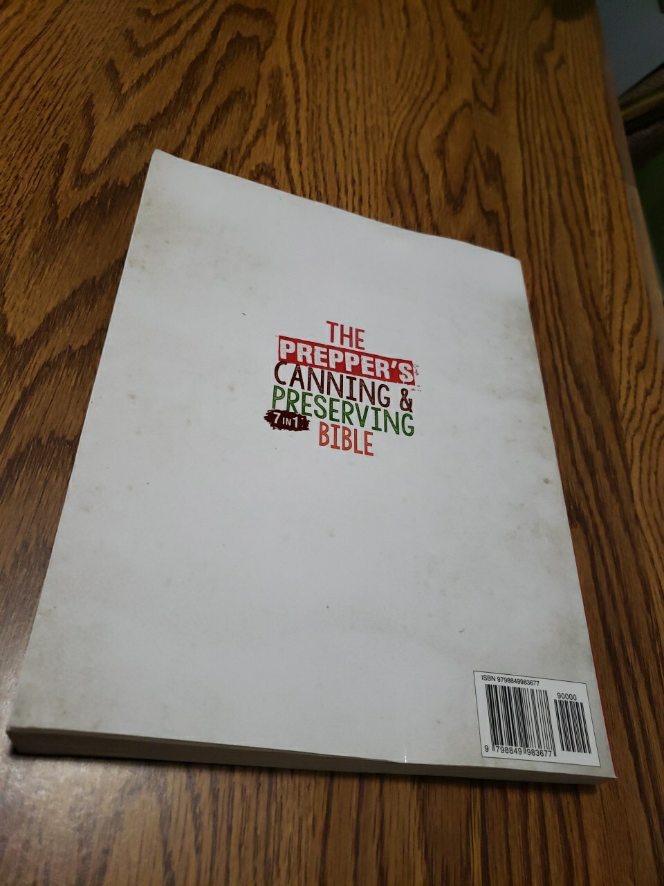 The Prepper’s Canning & Preserving Bible Tyler Gordon 2024 Paperback 7 In 1 New