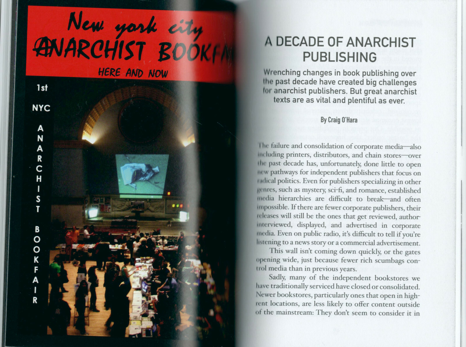 Incendiary Thoughts: The New York City Anarchist Book Fair: Our First Decade