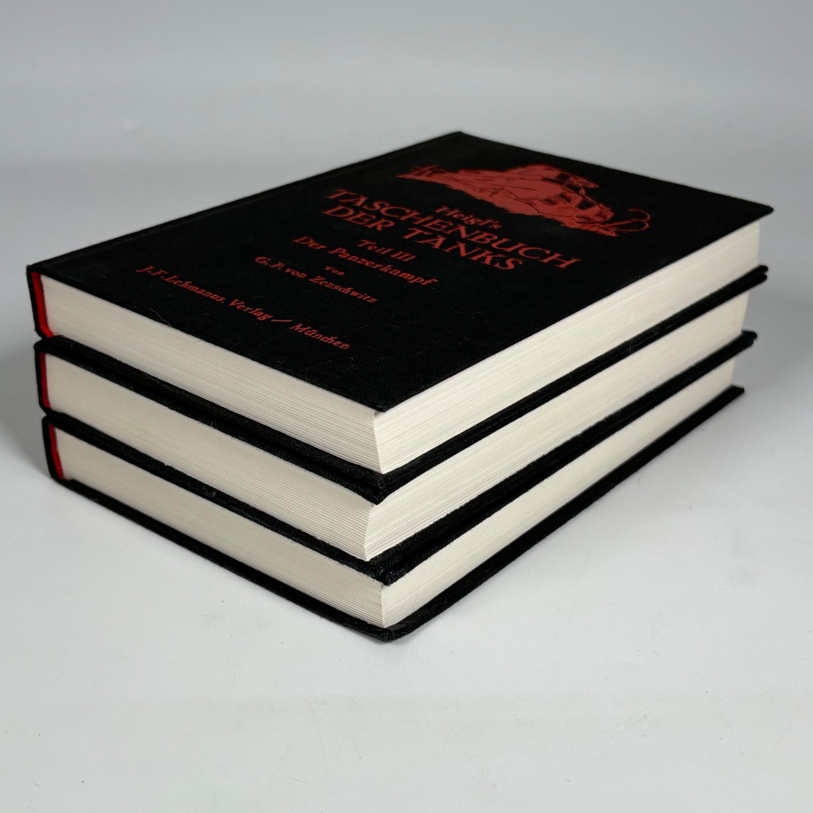 Heigls Taschenbuch Der Tanks 3 Volume Set Rare