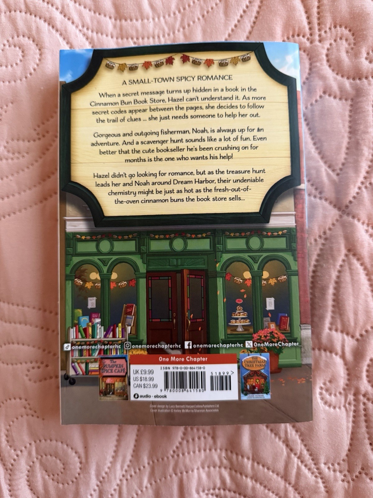 Laurie Gilmore Paperback Romance: The Cinnamon Bun Book Store Dream Harbor NEW