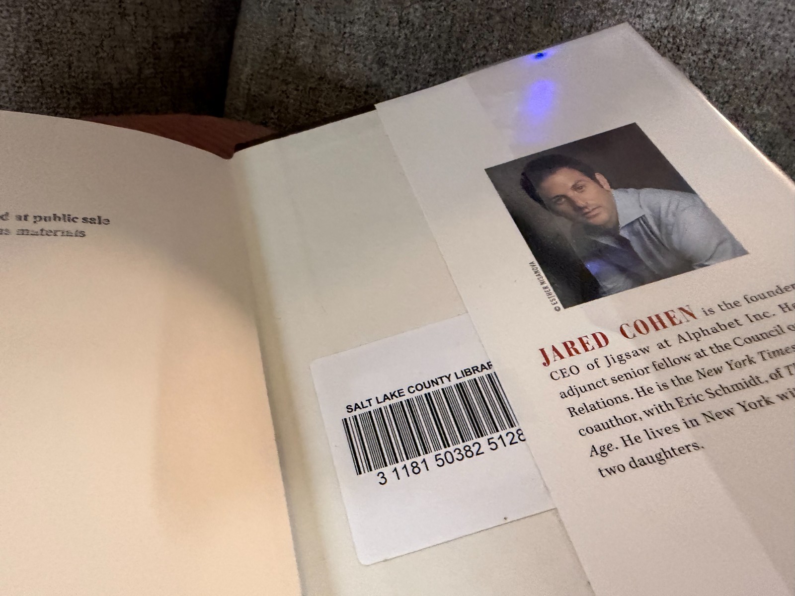 Accidental Presidents Jared Cohen HC LN Ex‑Library | U.S. History | Presidential