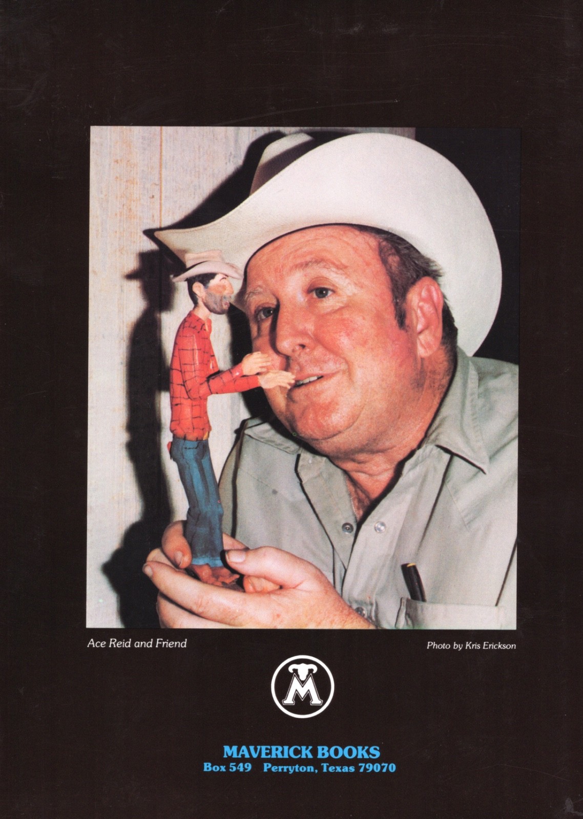 Ace Reid Cowpoke by John Erickson 1984 HCDJ