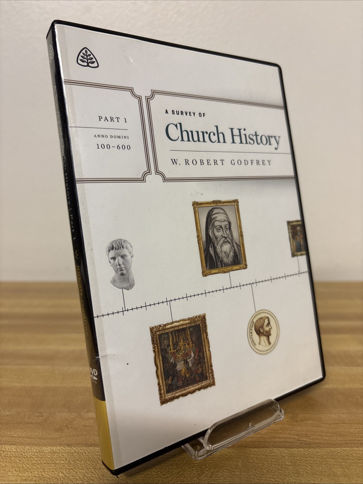 A Survey of Church History, Part 1, 2, 4 & 6 -W. Robert Godfrey – Good Condition