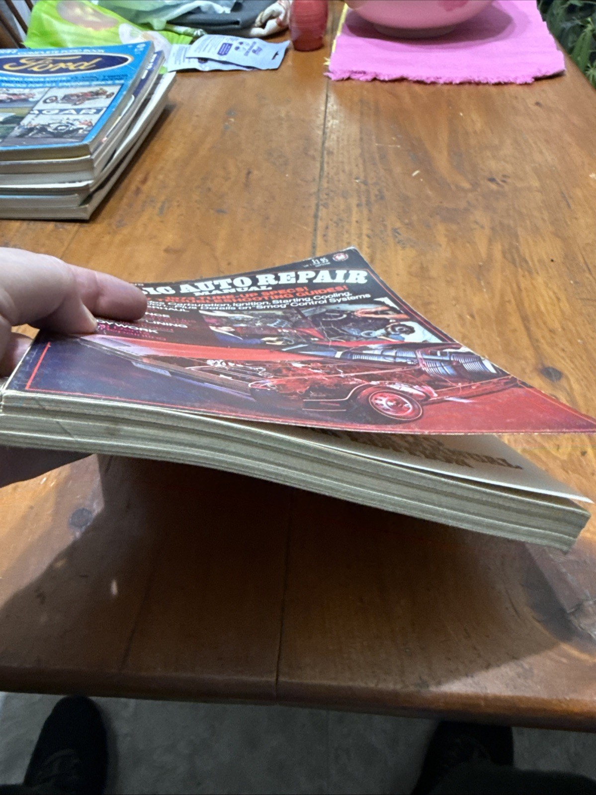 1973 Petersen’s Basic Auto Repair Manual Book Custom Racing Hot Rod Library