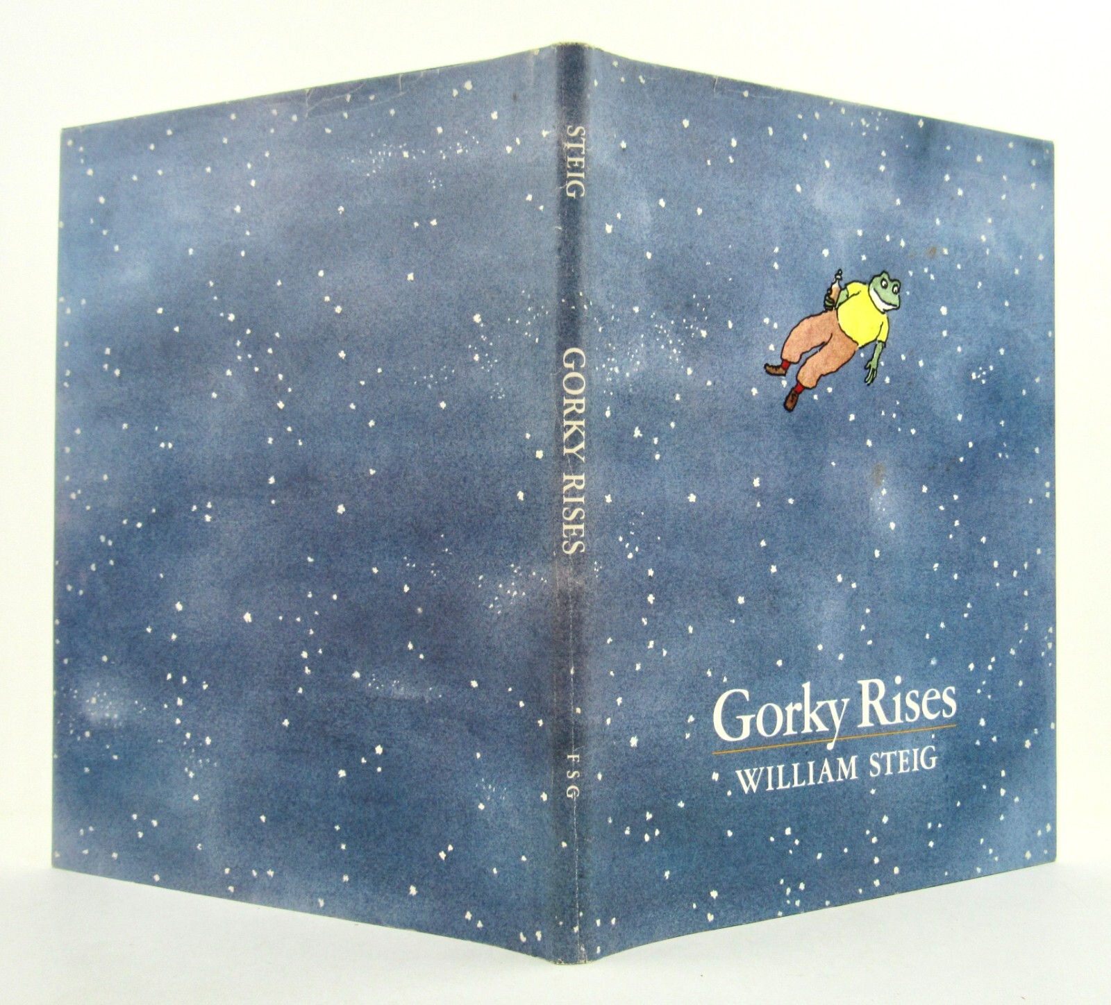 GORKY RISES William Steig 1980 First Edition Farrar Straus Giroux HBDJ EXC