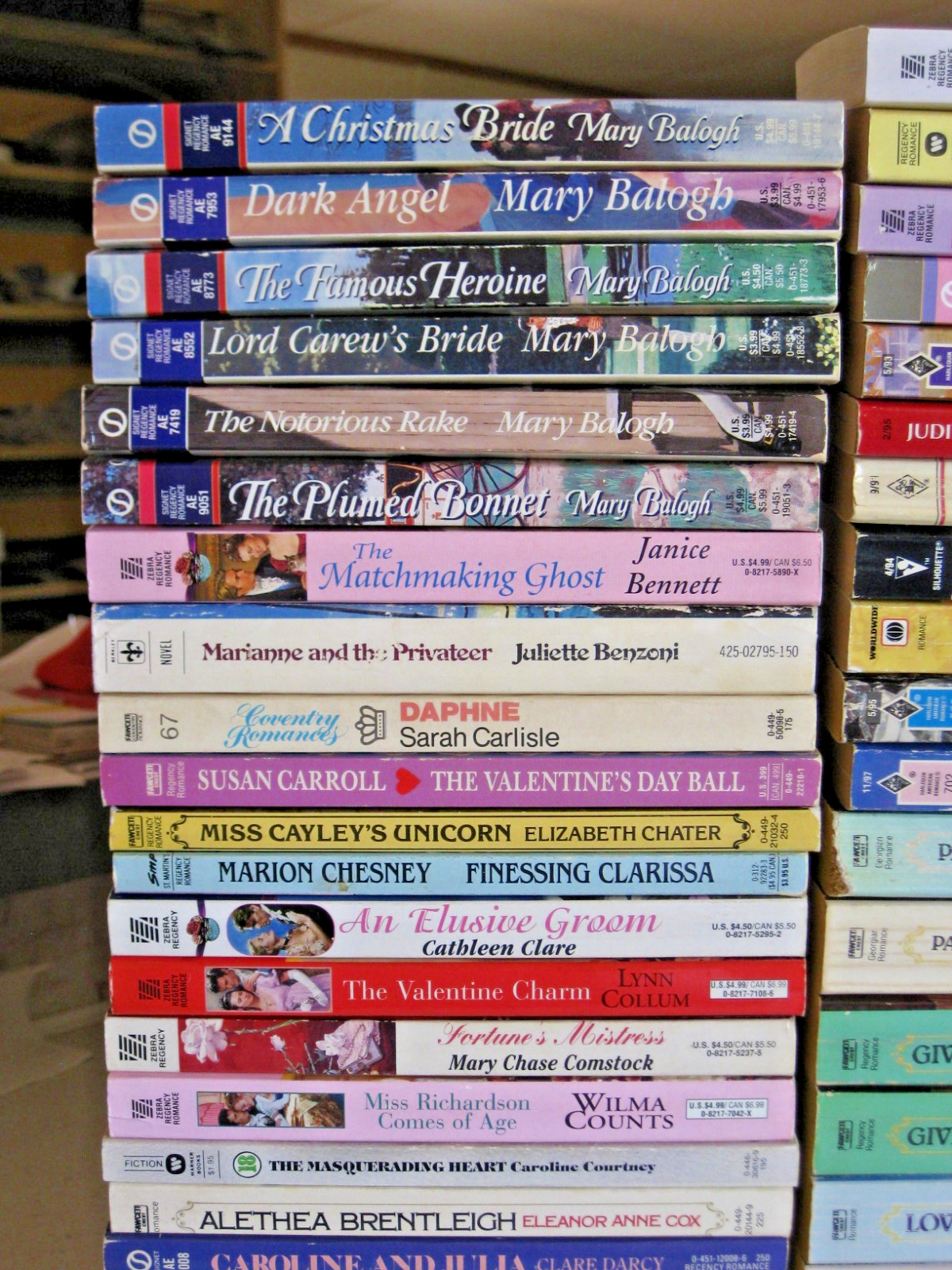 Lot of 51 Vintage Regency Romance Novels – PICK-N-CHOOSE – Very Good – Paperback