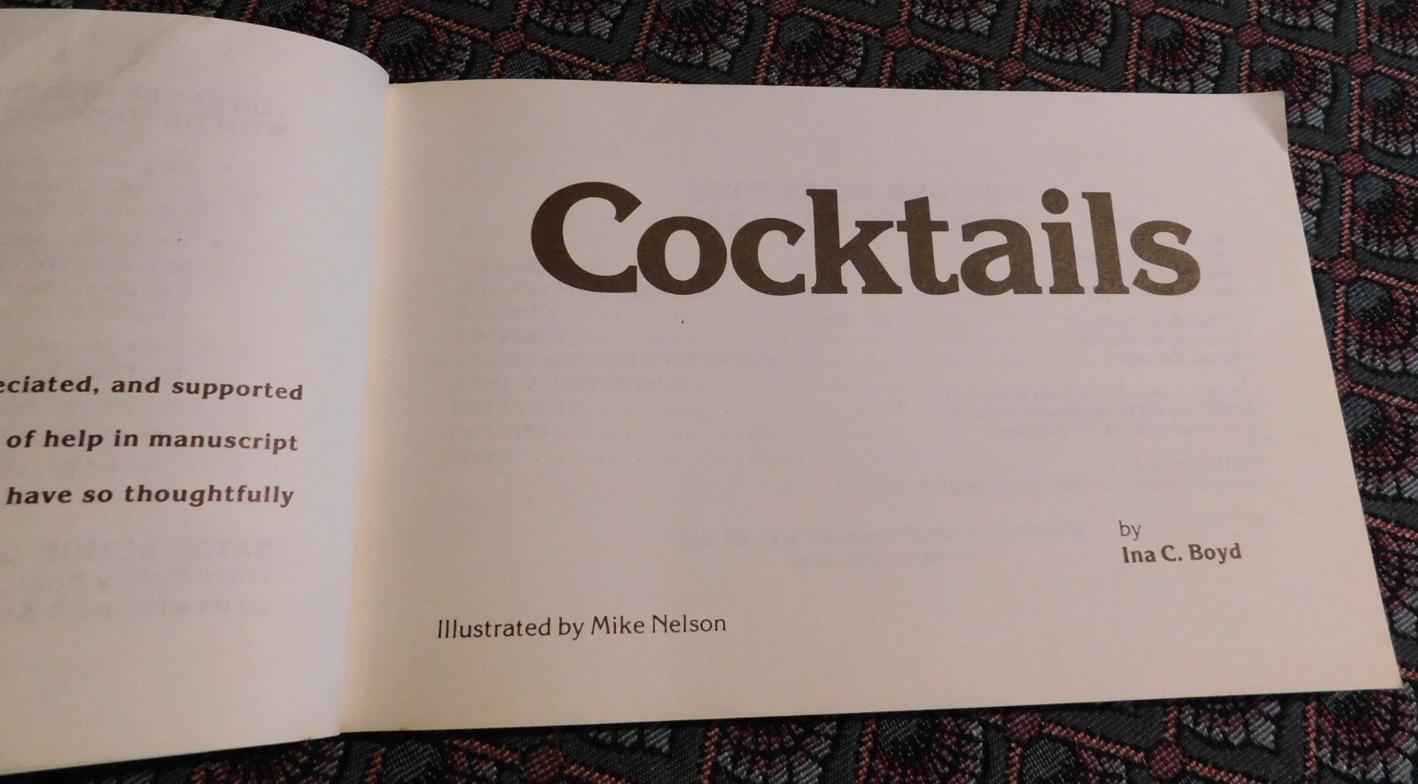 VINTAGE 1978 COCKTAILS AND HORS D’OEUVRES BY NITTY GRITTY COOKBOOKS 88 PAGES
