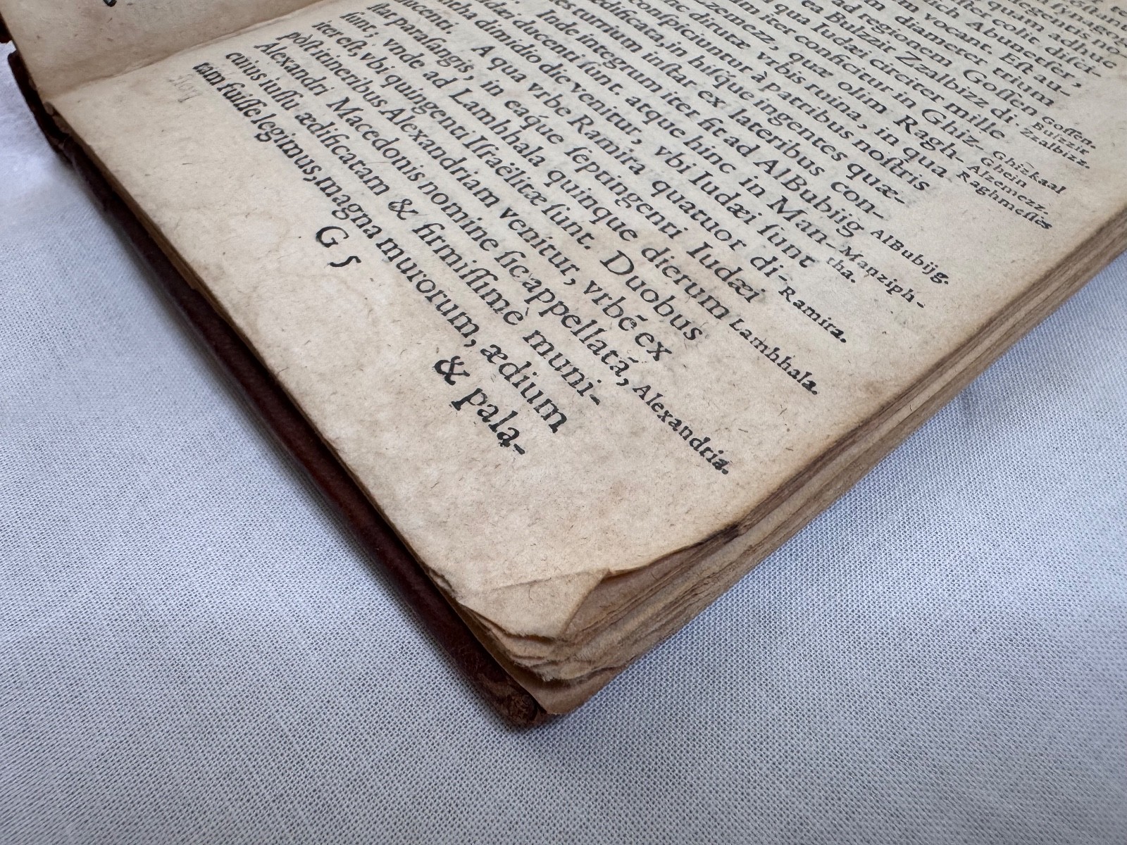 Itinerarium Beniamini Tudelensis 1575 Christopher Plantin Judaica Travel Antwerp