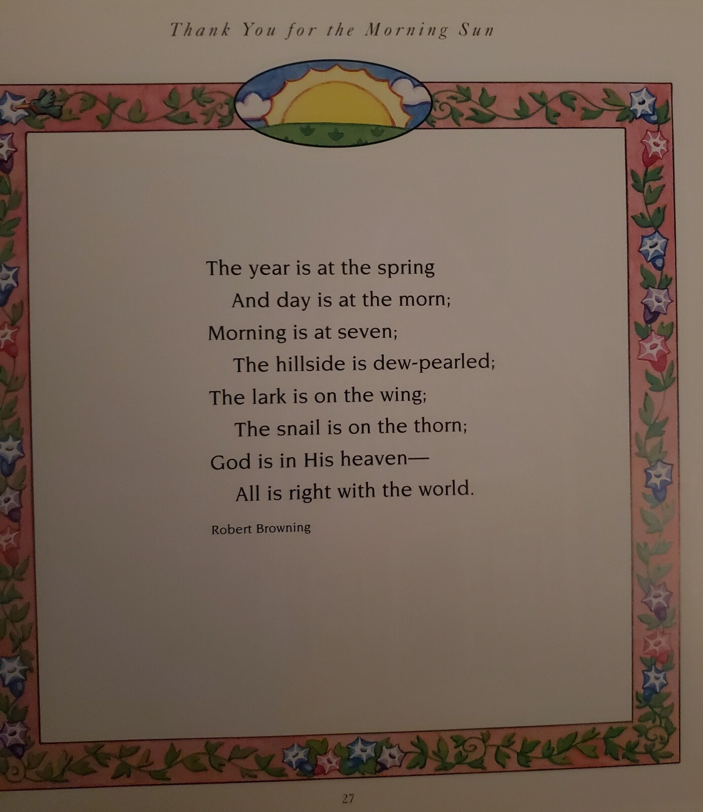 Poems and Prayers for Children by Lynne Suesse Illustrated Gold Edge Pages