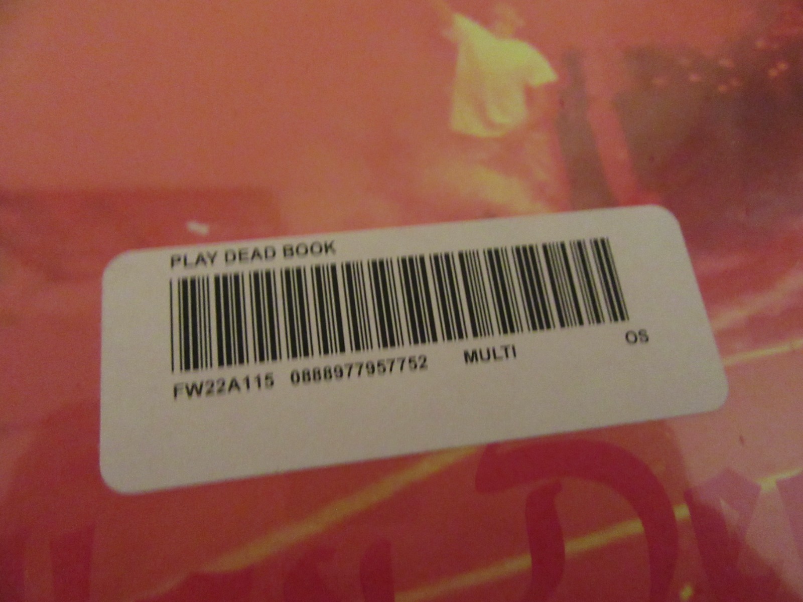 Supreme Play Dead Book Multicolor 324 Pages FW22 Supreme New York 2022 Free S&H