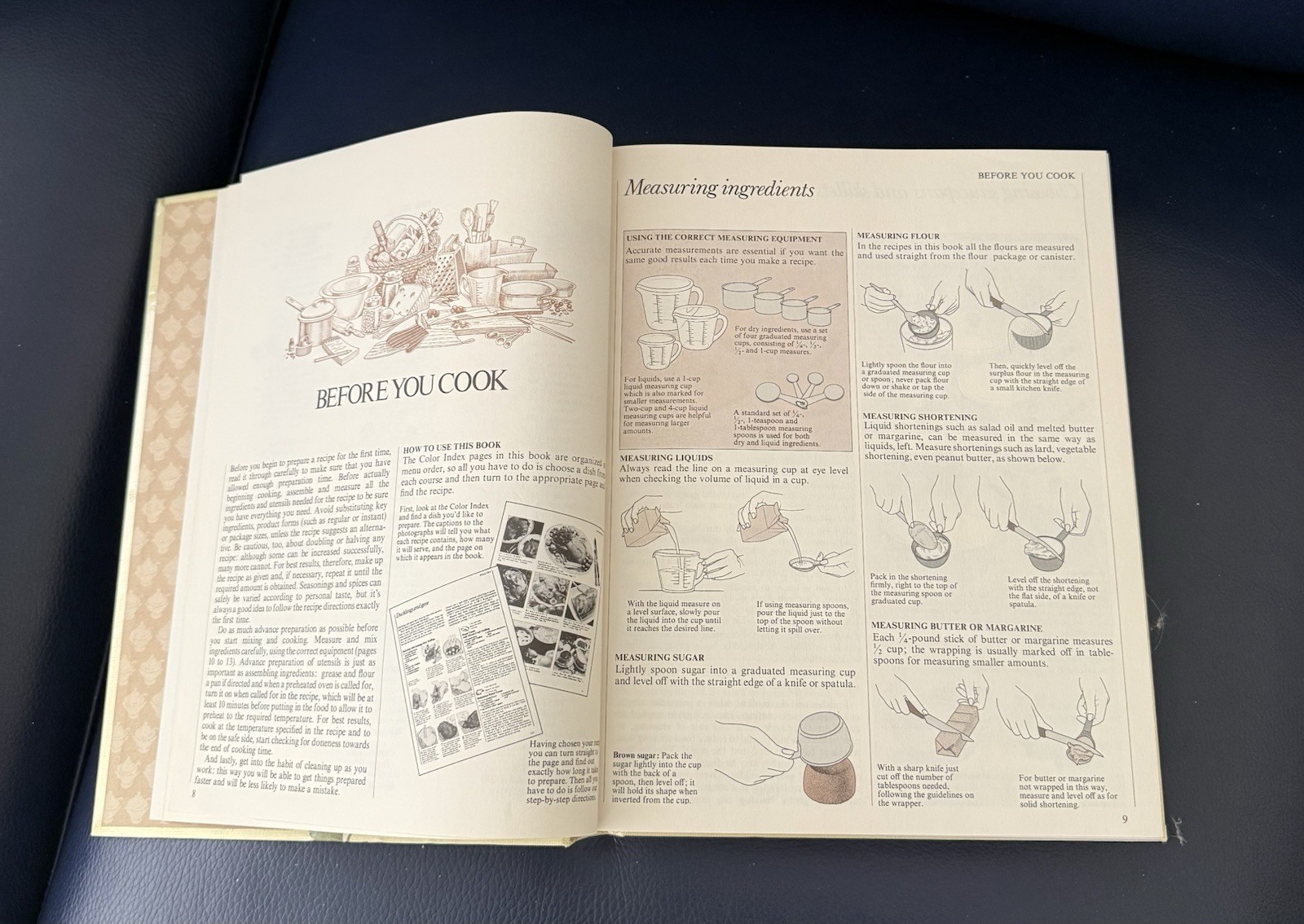 Vtg 1980 The Good Housekeeping Illustrated Cookbook by Zoe Coulson Hardcover-123