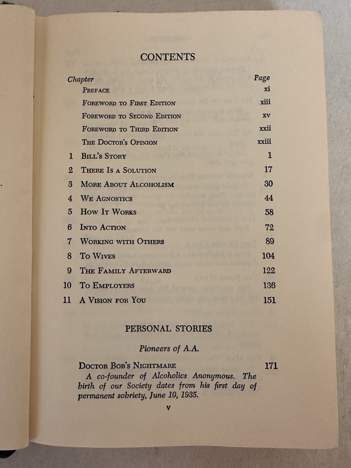 Alcoholics Anonymous AA Third Edition1985