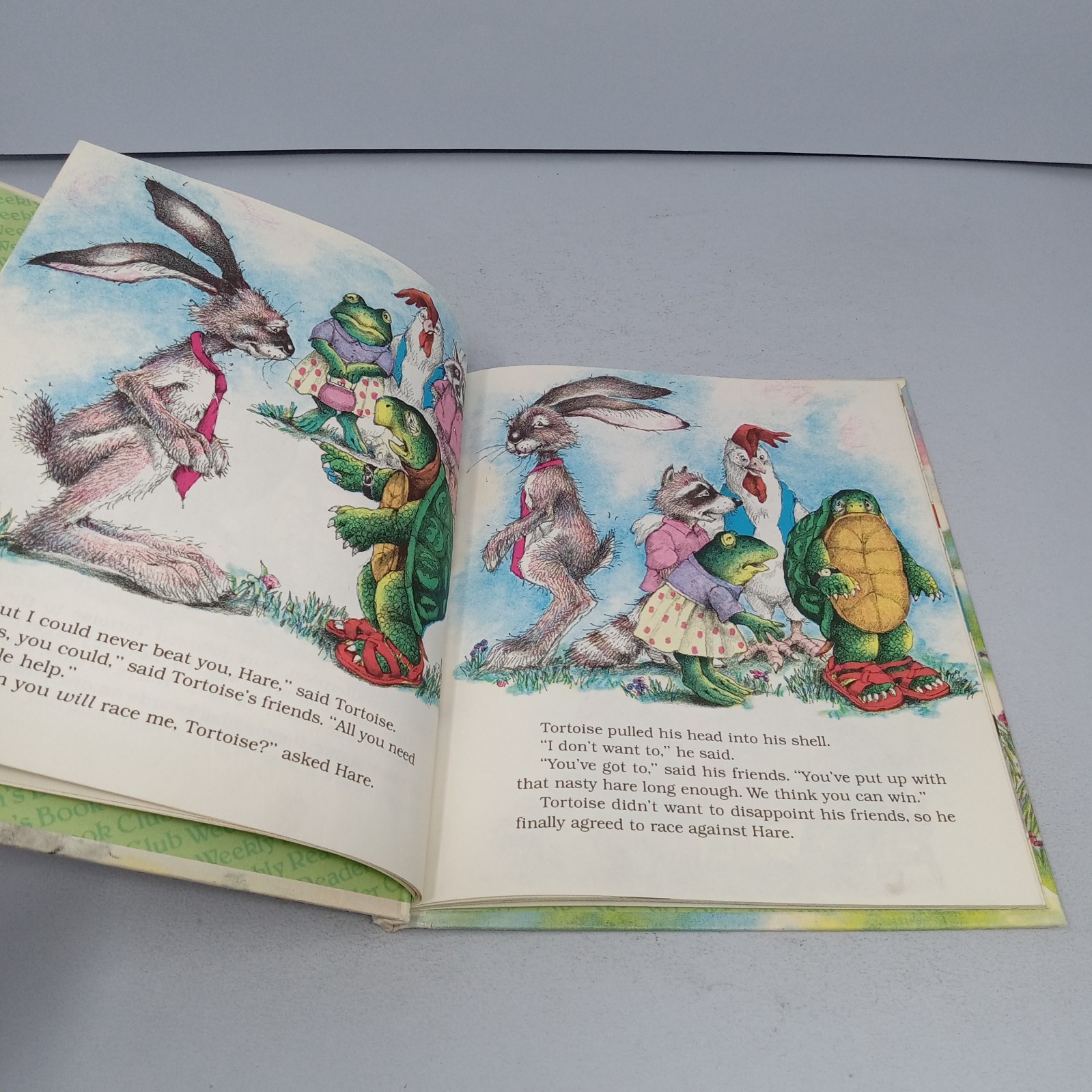 The Tortoise and the Hare: 1984 Holiday House Hardcover by Janet Stevens