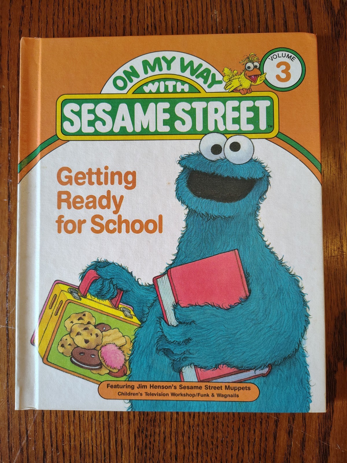 1989 On My Way With Sesame Street Books Volumes 1-5 Good Condition