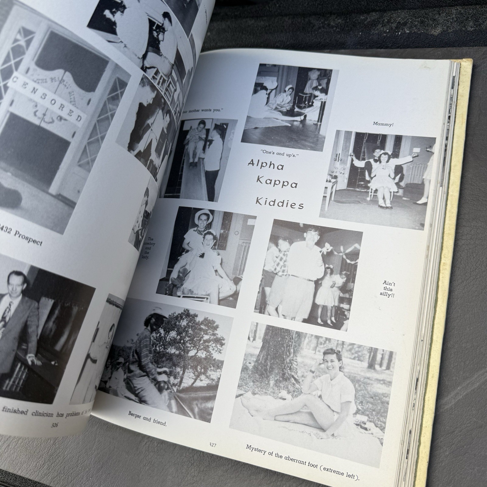Baylor University 1952 Yearbook Round Up Annual Hardback Book Waco Texas Bears