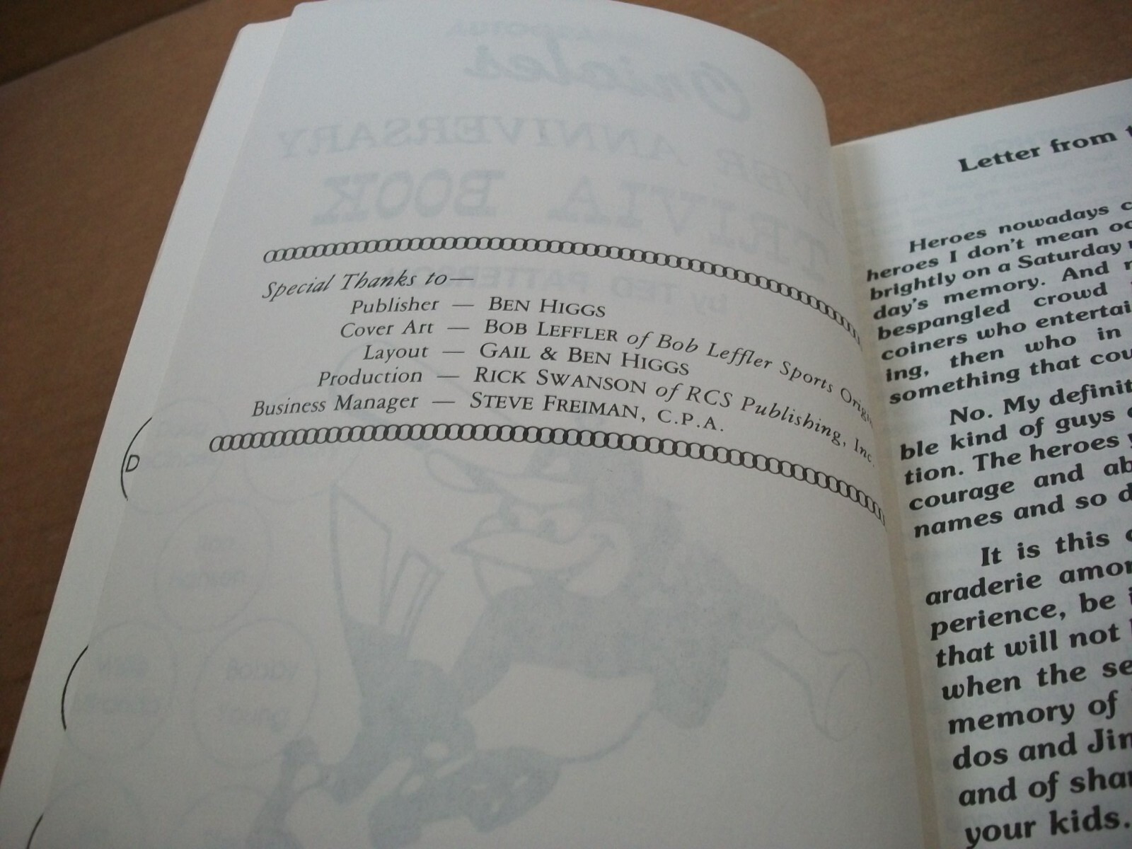 1979 Baltimore Orioles Silver Anniversary Trivia Book – 88 Pages – 181 Questions