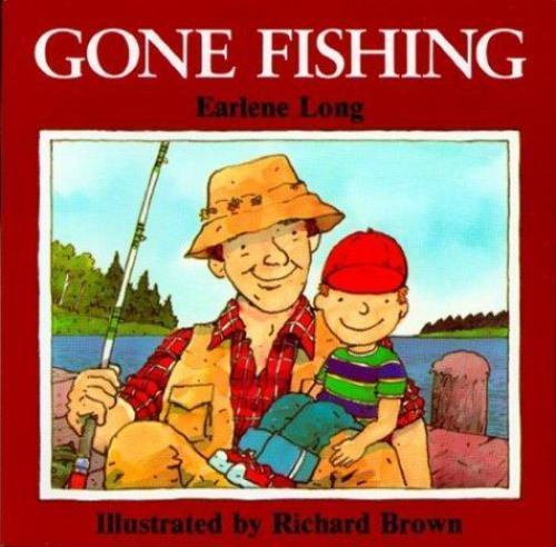 Gone Fishing; Sandpiper – paperback, Earlene R Long, 9780395442364