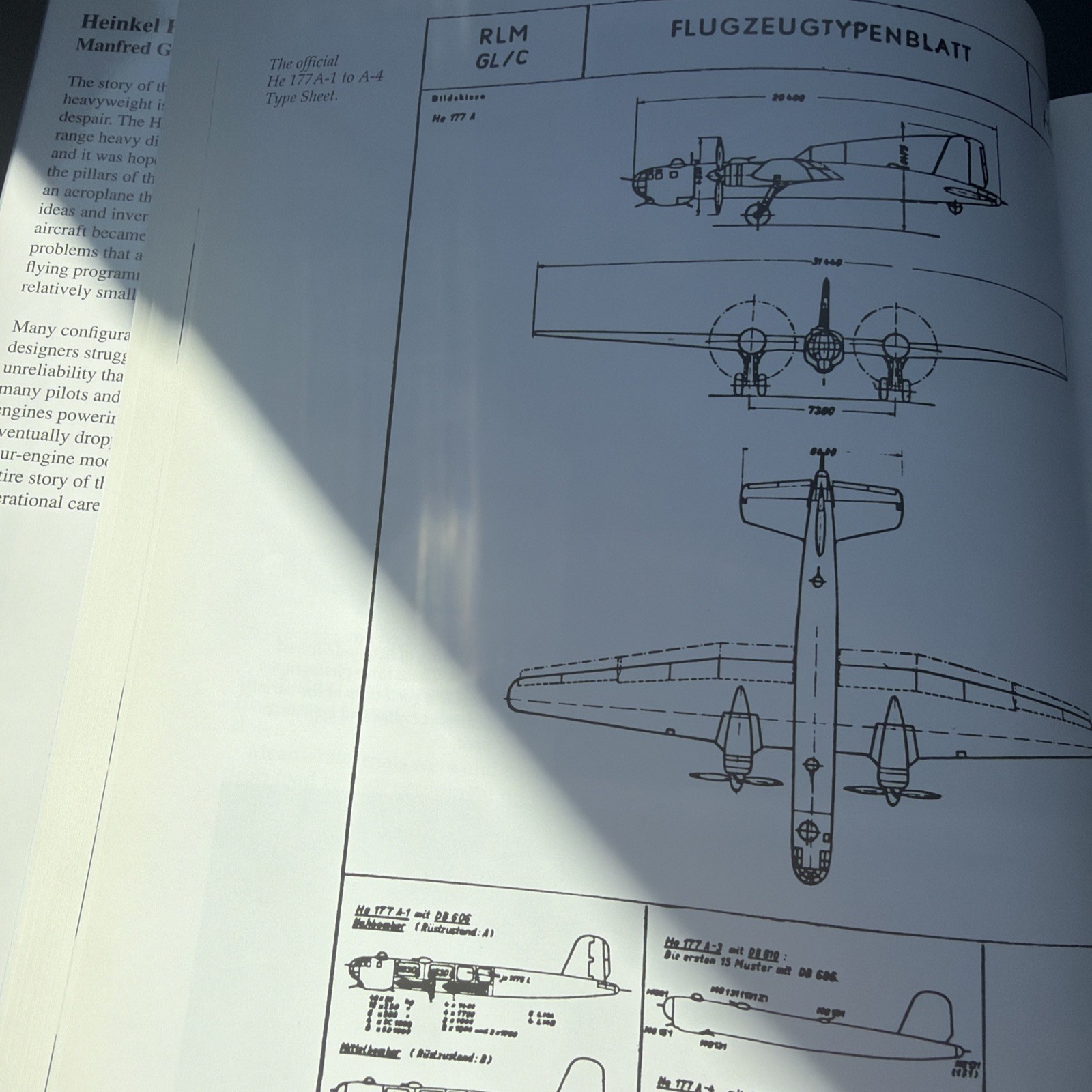 Heinkel HE 177, 277, 274 by Joachim Dressel and Manfred Griehl (1998, HCDJ)