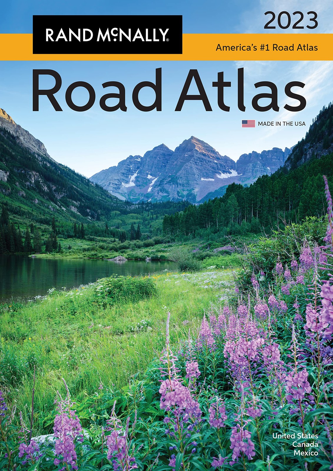 Rand McNally 2023 Road Atlas: United States, Canada, Mexico
