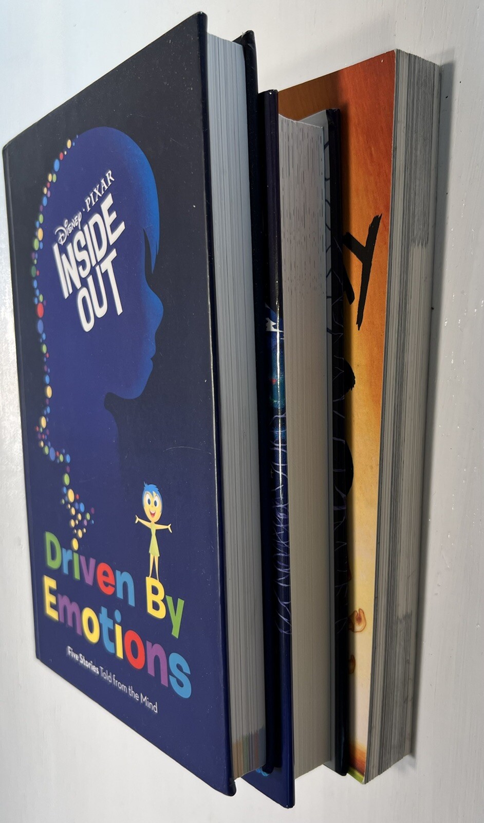 Disney Hyperion Various Hardcover Paperback Books Lot of 3 Inside Out Books