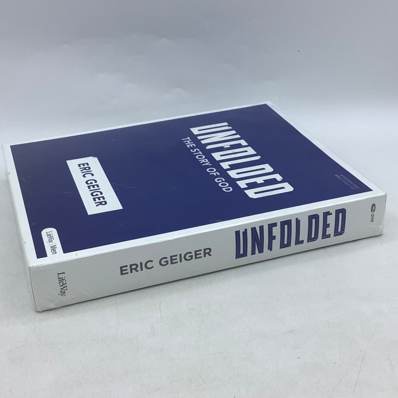 Unfolded The Story of God Eric Geiger Lifeway Men’s Bible Study Kit Book & CD’s