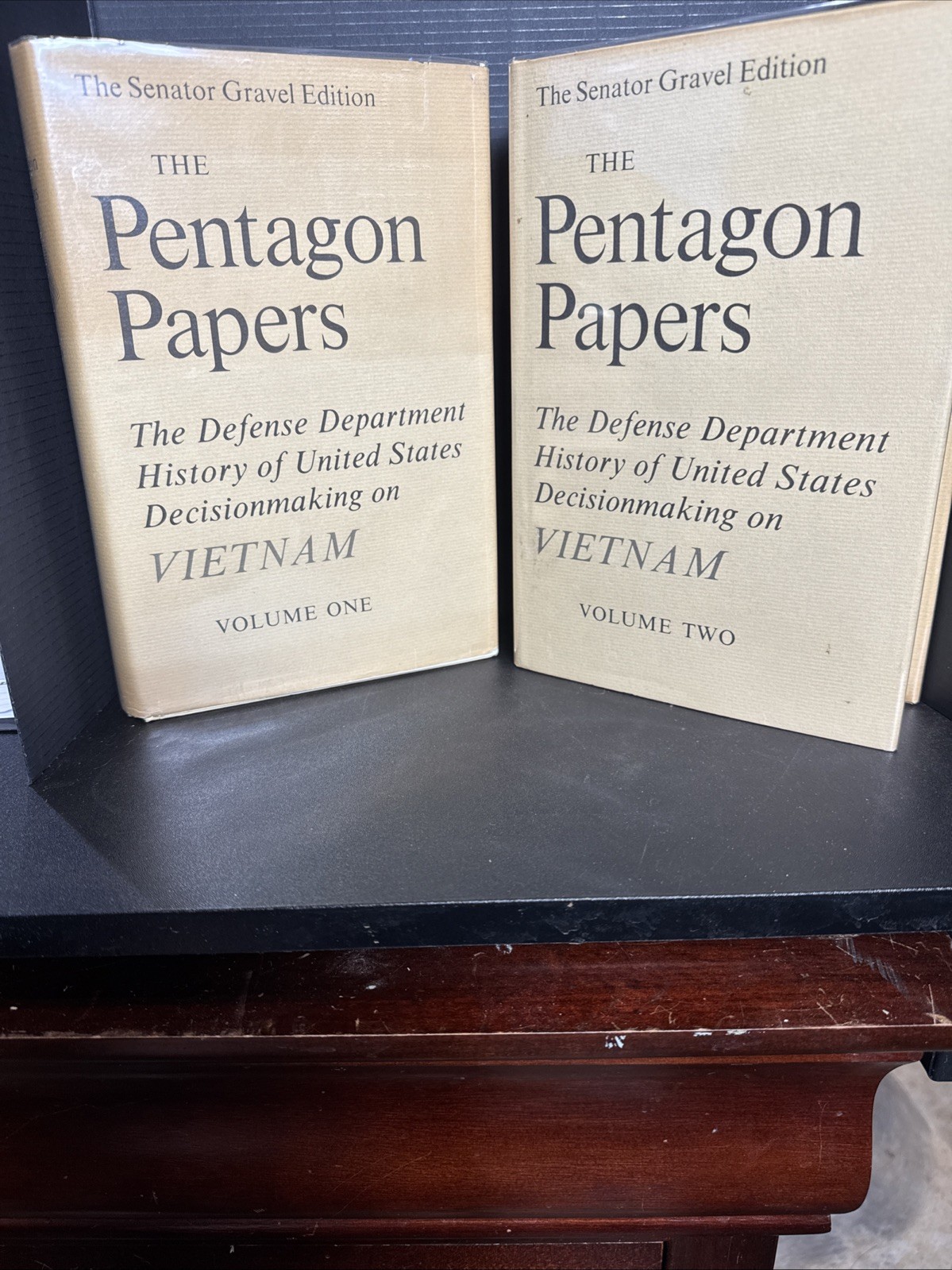 The Pentagon Papers Gravel Edition 4 Vol Set 1971 Beacon Press HC/DJ EX