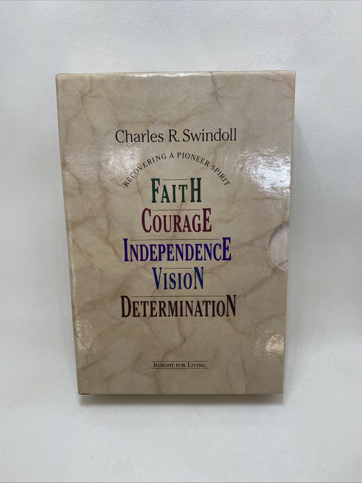 Charles R Swindoll Recovering A Pioneering Spirit Book Set