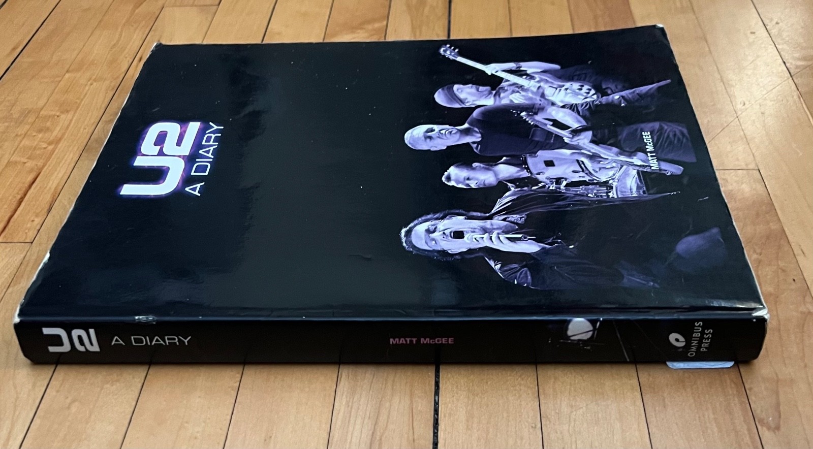 U2 – A Diary by Matt McGee Illustrated Softcover Pictorial Omnibus Press (2008)